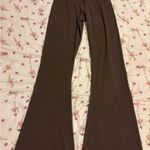 Brown flare leggings Photo 0