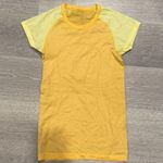 Lululemon Women’s Yellow Swiftly Tech  athletic top Photo 0