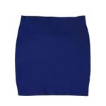 Wow Couture Womens  blue bondage stretchy mini skirt Photo 0