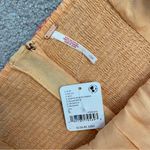 Free People Berry Kiss Mini Dress Peach Combo L Photo 5