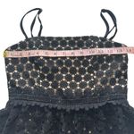 NBD Dolores Midi Dress in Black Revolve Lace Nude Black Tiered X-Small XS Photo 13