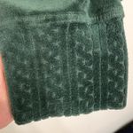 Classic Elements  Green Velvet Button Down Cardigan Sweater Size XL Photo 3