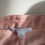 FAVLUX  FASHION CORDUROY (L)‎ SKIRT PINK BLUSH SNAP BUTTON MINI Photo 2