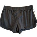 Adidas Women Size Small Shorts Training Athletic 3-Striped Black Workout Running Photo 5