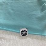 H&M Divided Light Blue Turquoise Tank Top Muscle Tee Crop Sweatshirt Photo 5