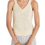 Madewell  Stockton Sweater Tank Ivory Cream Size XS Item H8190 Photo 0