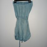 Bella Dahl  chambray strapless dress size large Photo 3