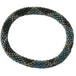 Sashka Bracelet Handmade Boho Chic Crochet Beaded Roll Photo 0