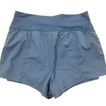 Apana Womens Size Small Blue Athletic Elastic Drawstring 2 Front Pocket Shorts Photo 4