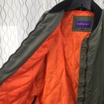 Madden Girl Straight Bottom Bomber Jacket Large Photo 8