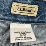 L.L.Bean  Women's Blue Straight Leg Jeans Size 6 Photo 11