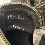 Circle G  Corral Fringe Ankle Boots Womens 6 Distressed Leather Western Booties Photo 2