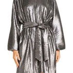 ANINE BING  Sequin Dress Silver Party Holiday Dress New With Tags medium Photo 0