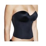 Dominique Black 8541 Ariel Hidden Underwire Longline Bra Size 34C Bridal $88 Photo 1