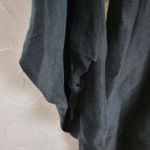 VTG Sophie Finzi Top Womens S Black Silk Linen Blend Lagenlook Tunic Shirt Photo 4