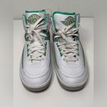Nike  Air Jordan 2 Retro Shoes Womens Size 10.5 Sneakers Crystal Mint‎ White Photo 14