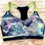 VSX Vibrant Abstract Print Sports Bra Black Size undefined Photo 0