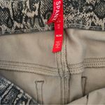 Spanx by Sara Blakely snakeskin print ankle pants size medium Photo 4
