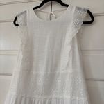 Sézane SEZANE Naide Mini Dress White Lace Ecru FR 38 US Size 6 Bridal Paris Sold Out Photo 6