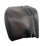 Victoria's Secret  Black Satin Cosmetic Travel Bag Bra Organizer Black Pink Photo 6