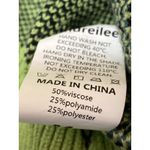 Andreilee Womens Green Dinosaur Print Button Pocket Oversized Cardigan Sweater L Size 8 Photo 3