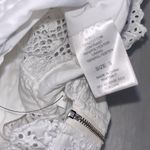 Altar'd State NWT Altar’d State White Corina Eyelet Crop Top size Small Photo 7