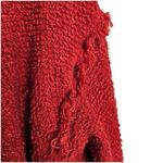 Anthropologie  t.la Zuri Fringed V-Neck Sweatshirt, Size Medium, New with Tag Photo 9