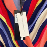 Anthropologie PLENTY BY TRACY REESE Daphne Wrap Dress Striped Maxi Colorful Large Photo 5