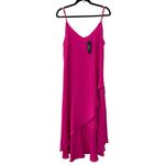 NWT Lulus Sweet‎ Surprise Bright Pink High Photo 3