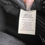 J. Jill 100% Linen Ombré Blue White Open Knit Tassel Beaded Aqua Size Small Photo 3