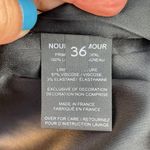 Nour Hammour nude pink Lambskin leather zip detail mini skirt size FR 36 S small Photo 7