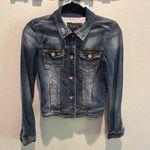 ZARA  Blue Jean Jacket Cropped Timeless Photo 7