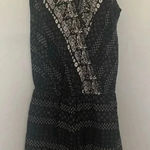 Mossimo Supply Co. Black and White Sleeveless Romper Size Extra Small XS Photo 0