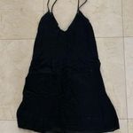 ZARA Trafaluc Black Spaghetti Strap Blouse/Dress Photo 0