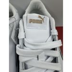 Puma Court Sneaker, White, Women's Casual Low Top Leather Shoes Size 8 NEW Photo 3