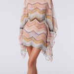 Missoni NWT Short cover up kaftan in zigzag viscose blend with lurex Photo 0