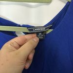 Lands' End Blue Short Sleeve Chiffon Photo 4