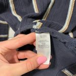 Faherty  Seabrook French Terry Hooded Poncho Navy Blue Photo 8