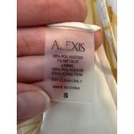 Alexis  Asia Dress Golden Palms Print Halter Mini Size S Photo 6