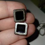 Lot of 5 Pairs of Fashion Jewelry Silver Black White Mixed Pierced Ear Earrings Photo 1