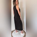 CP Shades  Midi Dress in Gray Photo 6