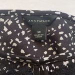 Ann Taylor women’s black dot lace belted tie short dress, size medium Photo 2