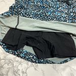 Athleta  Infinity dress built in with shorts blue leopard Sz M Photo 6