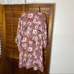 Andrée Andree Floral Tie Cardigan Duster Photo 3