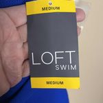 Loft  Swim Medium One Shoulder Royal Blue One Piece Swimsuit Photo 6