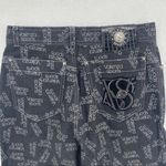 Valenza app Sports Stretch Monogram High Rise‎ Jean Black Size 26 Photo 8