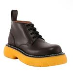 Bottega Veneta  ‘The Bounce’ platform Ankle Boots Ebony Brown size 38.5 Photo 0