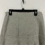 H&M Mini Skirt Solid A Line Sweatpant Womens Medium Grey Photo 3