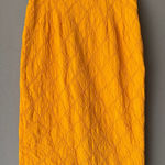 Women's Diane Dickinson Yellow Vintage Skirt Size 10 Photo 0