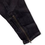 Rag and Bone  Black Justine Zipper Ankle Skinny 24‎ Photo 6
